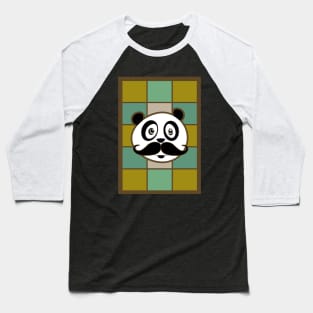 Mustache Panda 4 Baseball T-Shirt